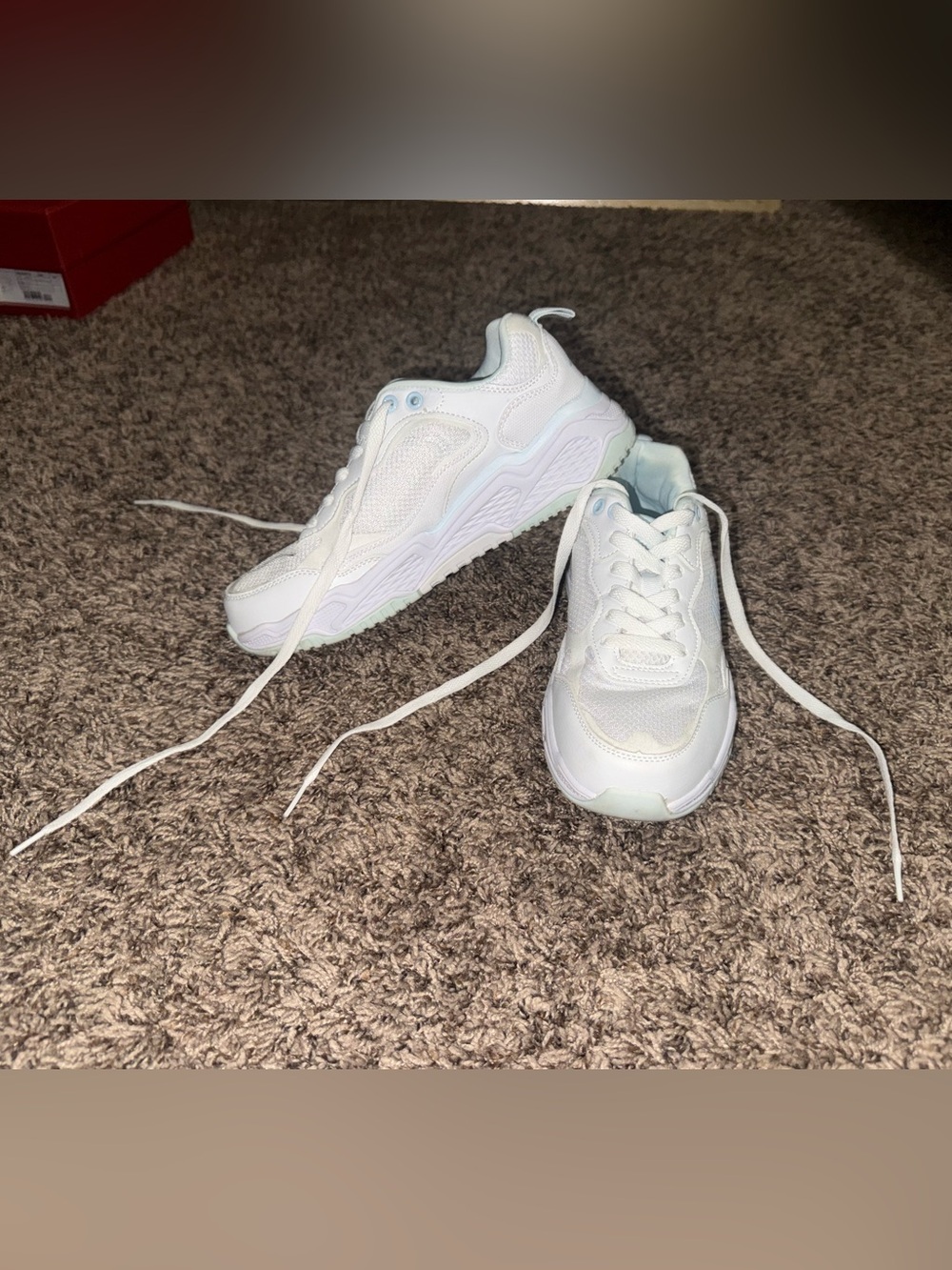 Avia Light Blue Memory Foam Sneaker